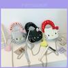 Мини-сумка через плечо Hello Kitty Melody Cinnamoroll с цепочкой из ПУ Сладкий летний аксессуар для повседневного использования