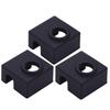 3 шт. MK9 Hotend Силиконовый носок Нагревательный блок Защитный силиконовый чехол-кейс Совместим с Creality Ender 3 Ender 3 Pro
