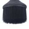 Black Neck Hairbrush Neck Duster Cleaning Brush Black Oblate Neck Hairbrush Soft Nylon Barber Duster Brush Nylon Neck Hairbrush