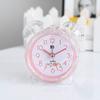 Stylish and simple plastic candy color basket bedroom bedside silent electronic alarm digital student desk hour clock