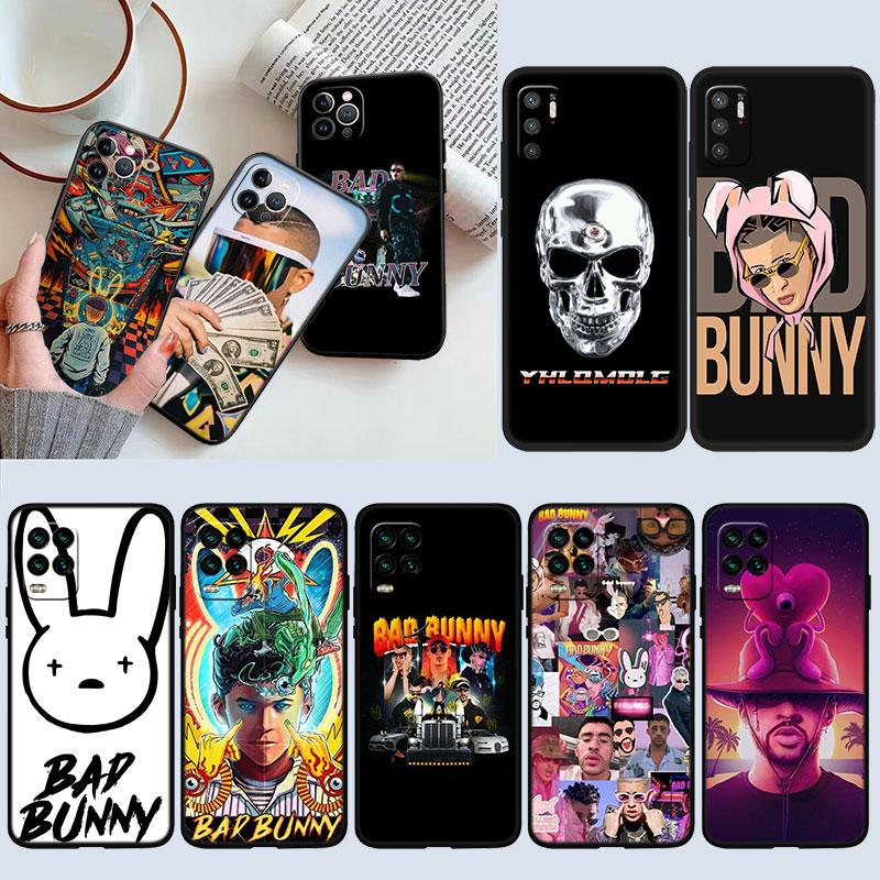 IK10 Bad Bunny Phone Case for Samsung Galaxy S20 S21 S22 Ultra FE + Plus A21S A22 A24 A25 A26 A30 A30S A31