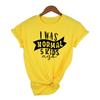 I Was Normal Five Kids Three Kids Ago T Shirt Mom Life Women Tops Tee Mother