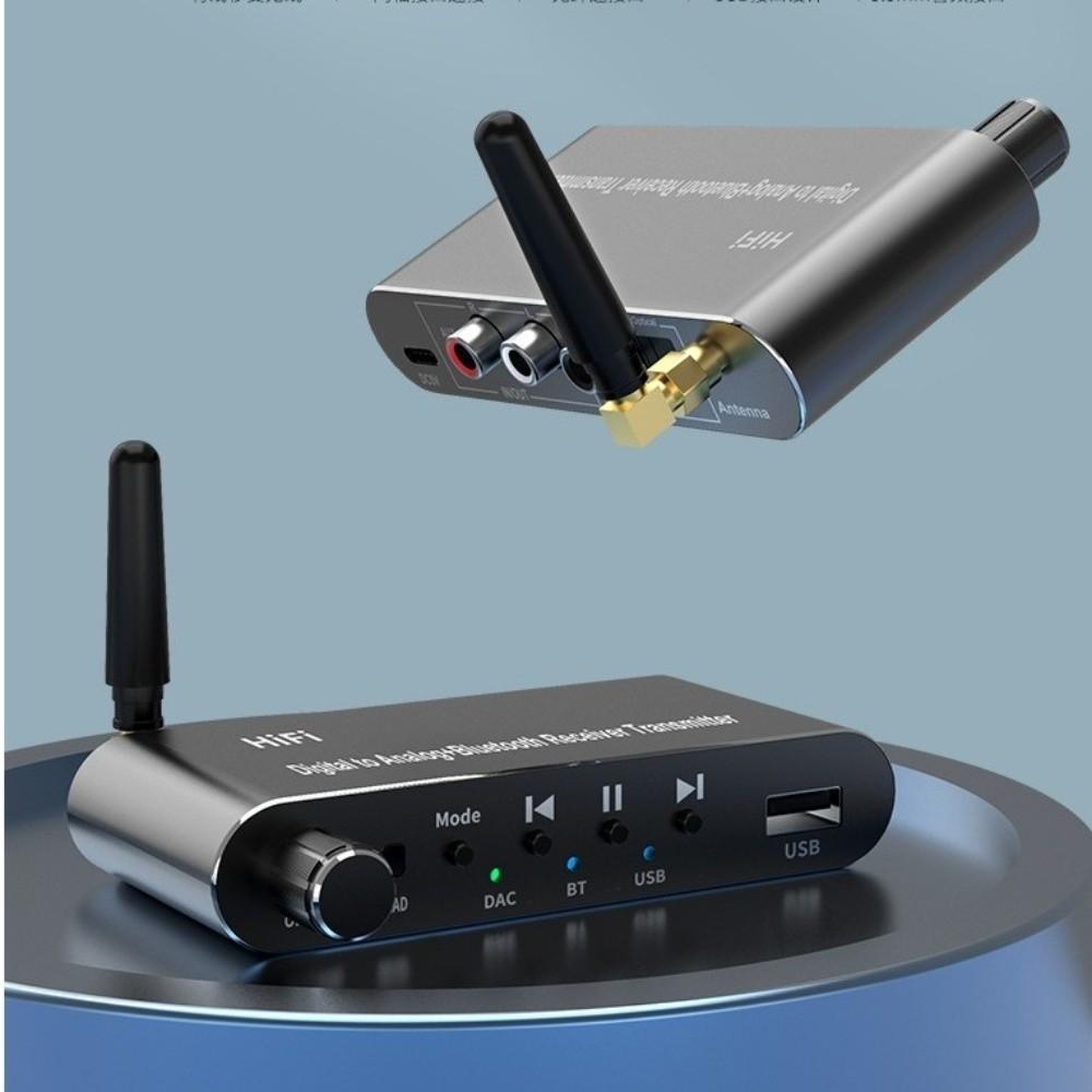 with Bluetooth 5.1 Receiver Digital to Analog Audio Converter  TV, Gaming, CD Player, MP3