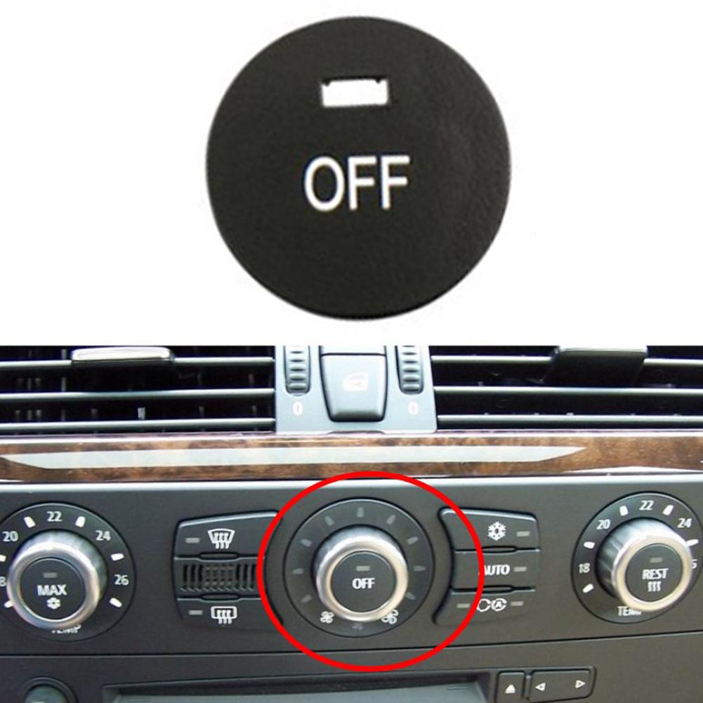 Parts Switch Button Cover Replacement For BMW E63 E64 M6 06-07 Heater Air Conditioner Button Repair Cover Brand New