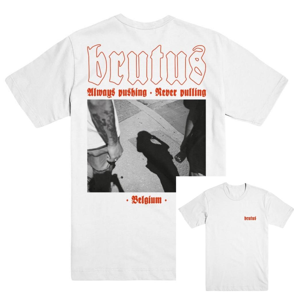 BRUTUS Drums Band T-Shirt Cotton Graphic Tee Unisex Women Summer Streetwear