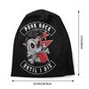 Streetwear Punk Rock Metalcore Heavy Metal Hard Rock Music Skullies Beanies Winter Slouchy Beanie Hat Knitted Bonnet Cap for Ski