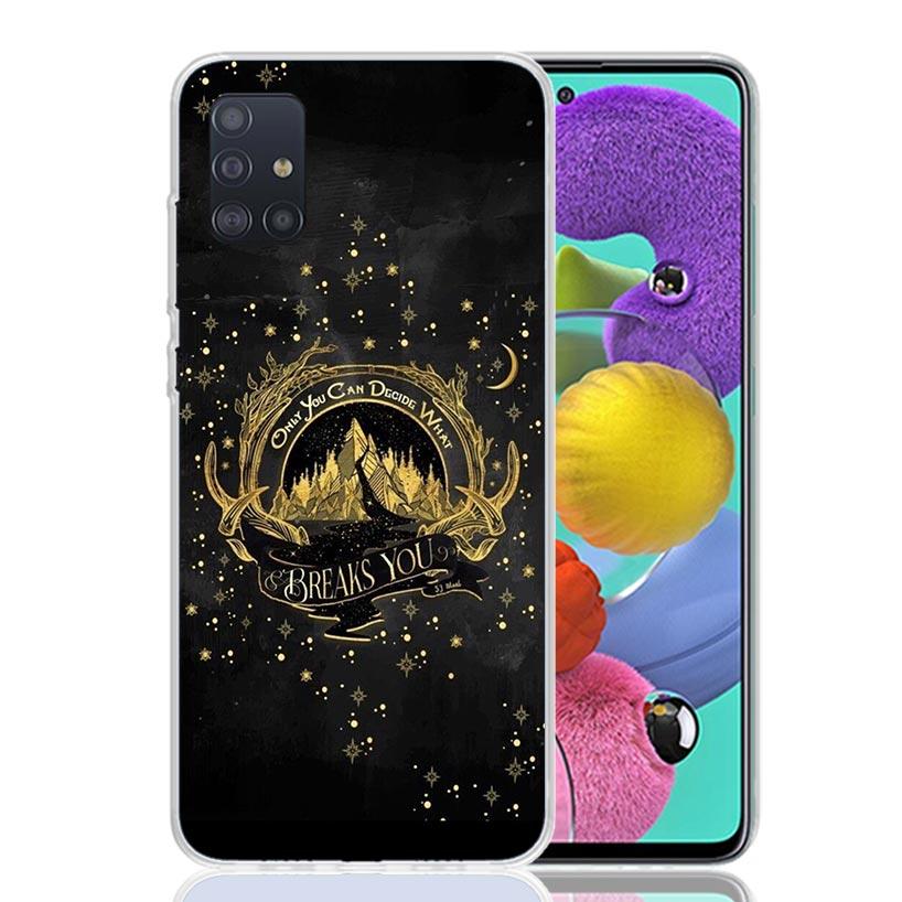 Чехол для телефона A Court of Mist Fury Сары Дж. Маас Для Samsung Galaxy A52 A32 A22 A12 A02S A50S A30S A51 A31 AA71 Note 20 Ultra 10 S10