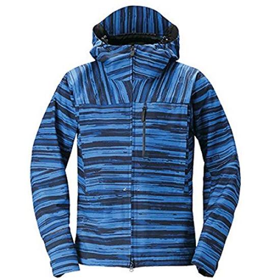 SHIMANO Куртка-дождевик DS Explorer светоотражающая синяя M RA-04JT