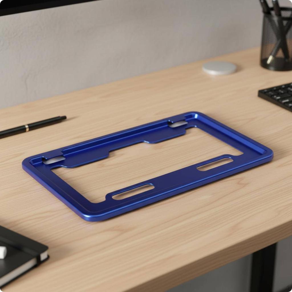Electric Bike Registration Plate Bracket Rust Resistant Holder Easy Installation Vehicle