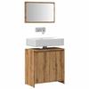 VidaXL 2 Pcs Bathroom Furniture Set Engineered Wood, Bathroom Cabinet, Bathroom Cupboard, Furniture 856068