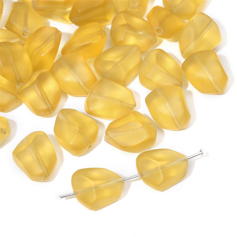 Матовые ограненные бусины из плоского камня из хрустального стекла для изготовления украшений своими руками, разных цветов