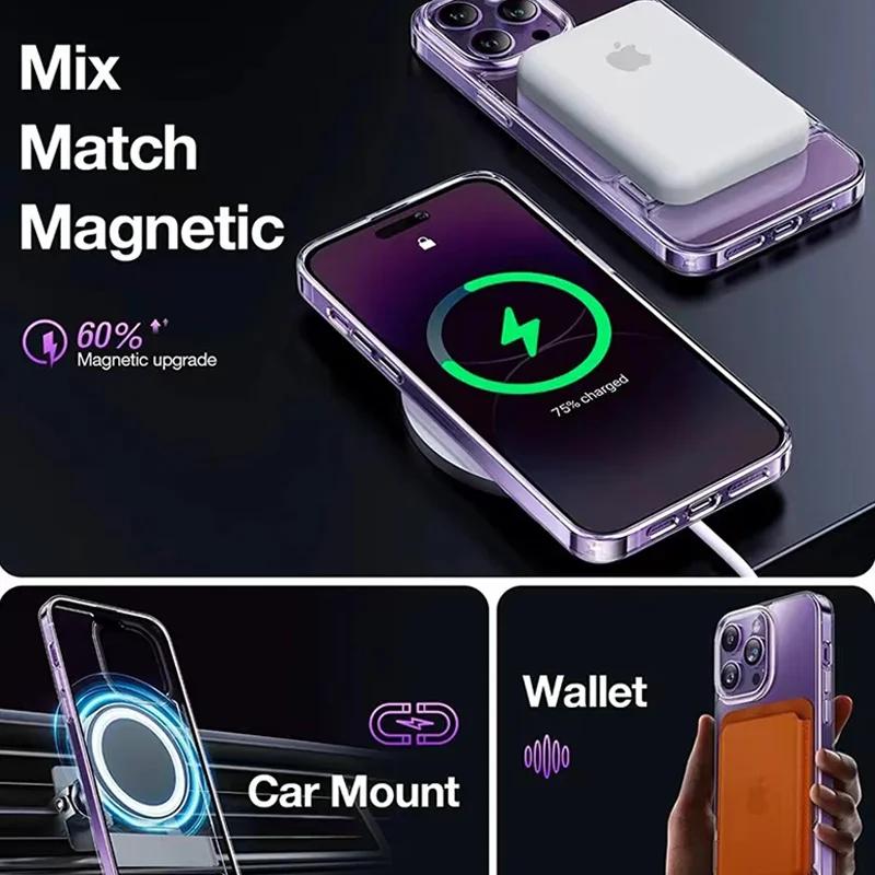 Magnetic Case For VIVO X100 Ultra Pro Wireless Charging Back Cover Case for Vivo X100S PRO X100 Ultra