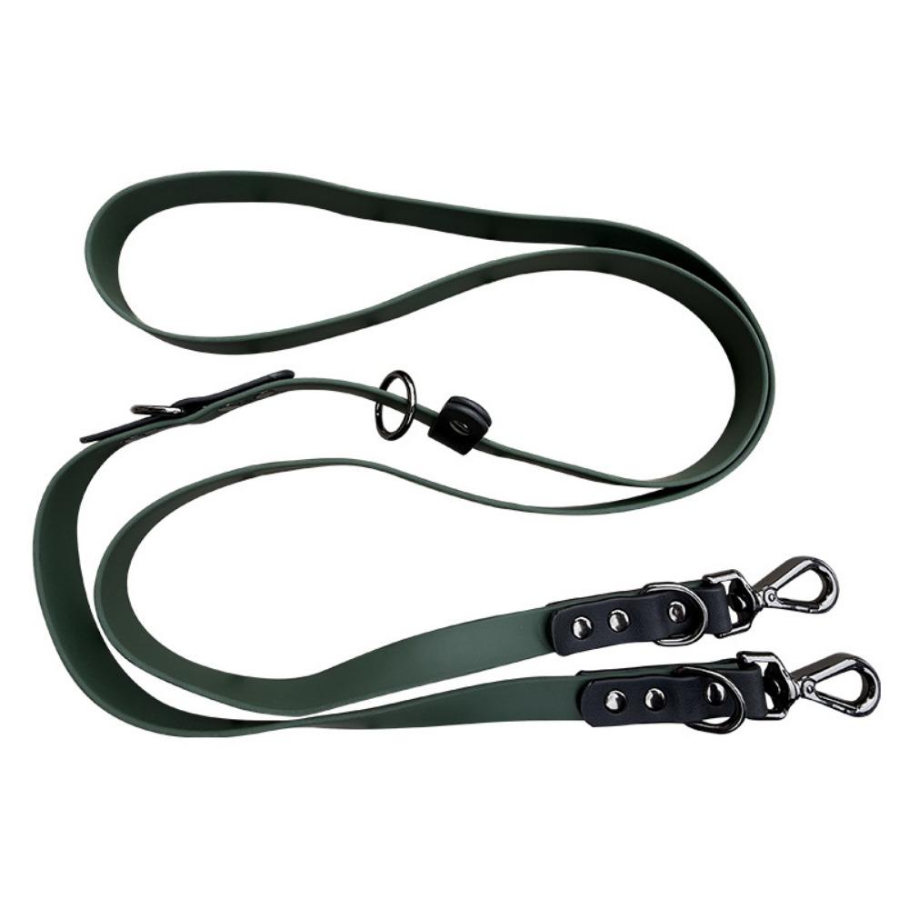 2.2M Dog Leash PVC Webbing Pet Traction Rope Waterproof Pet Double-ended Leash Outdoor Walk