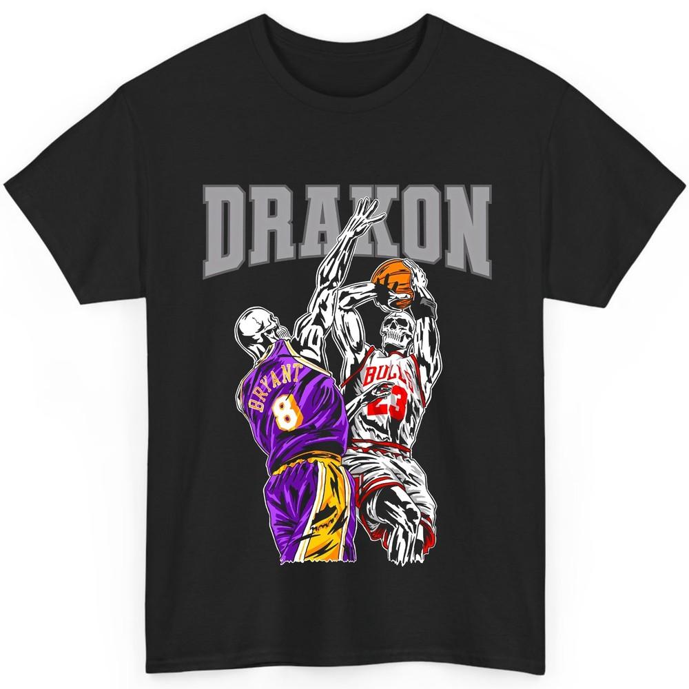 Warren Lotas x Kobe vs MJ Print T-Shirt