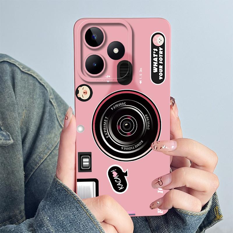 Для Realme C51 RMX3830 C53 Note 50 RMX3834 Чехол для телефона Funda Мягкий силикон Сладкий Расписной Красивый Печатный Защитный Чехол Coque