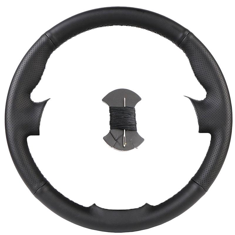 Custom Anti-Slip Safety Car Steering Wheel Cover For Hyundai Sonata 8 2011 2012 2013 2014 Microfiber Leather Auto Grip Cover