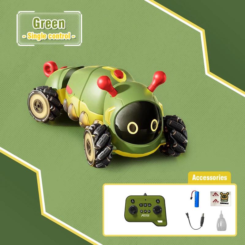 Нетоксичный умный радиоуправляемый insect 4WD RC трюковой автомобиль с распылителем и светом, радиоуправляемые животные, электрические игрушки для детей, подарки
