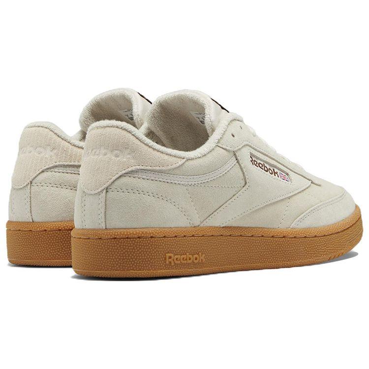 Reebok Club C 85 Stucco Gum Unisex Sneakers Grey Brush-Brown GX1703