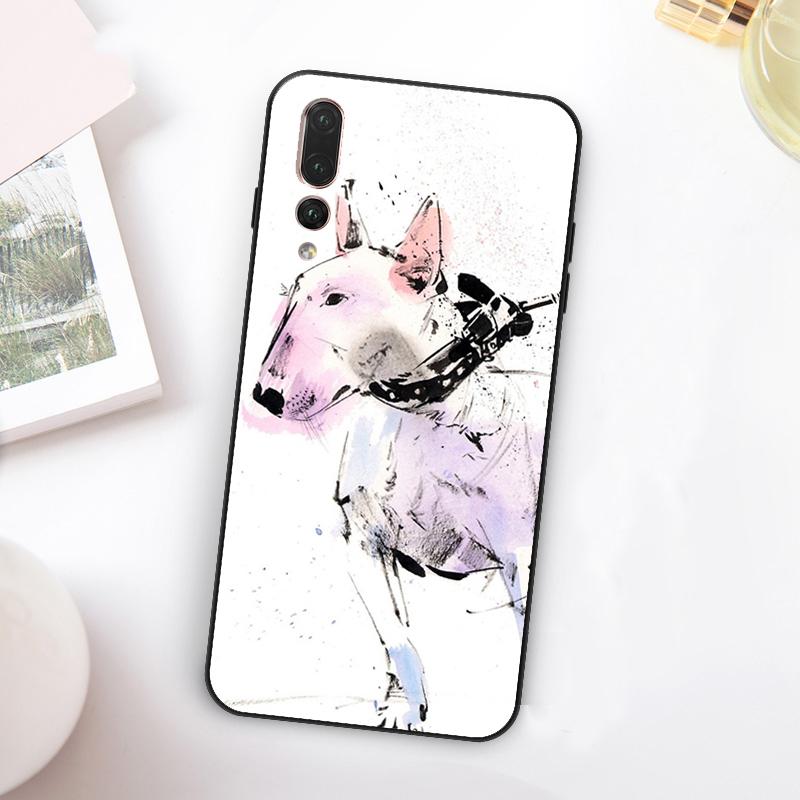 Чехол для телефона Huawei Nova 11 10 9 SE Y70 Y60 Y90 Y61 Y91 Y73 Y72 12i 11i 8i P30 P40 Lite P60 Pro с изображением английского бультерьера