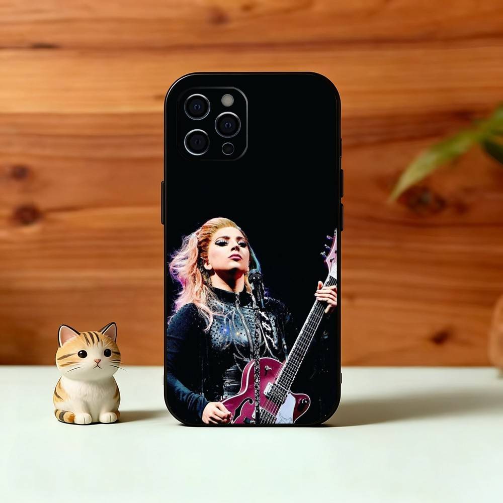 G-Gaga L-L Чехол для телефона для iPhone 17, 16, 15, 14, 13, 12, 11 Plus, Pro Max, Другие Мягкий Черный Чехол