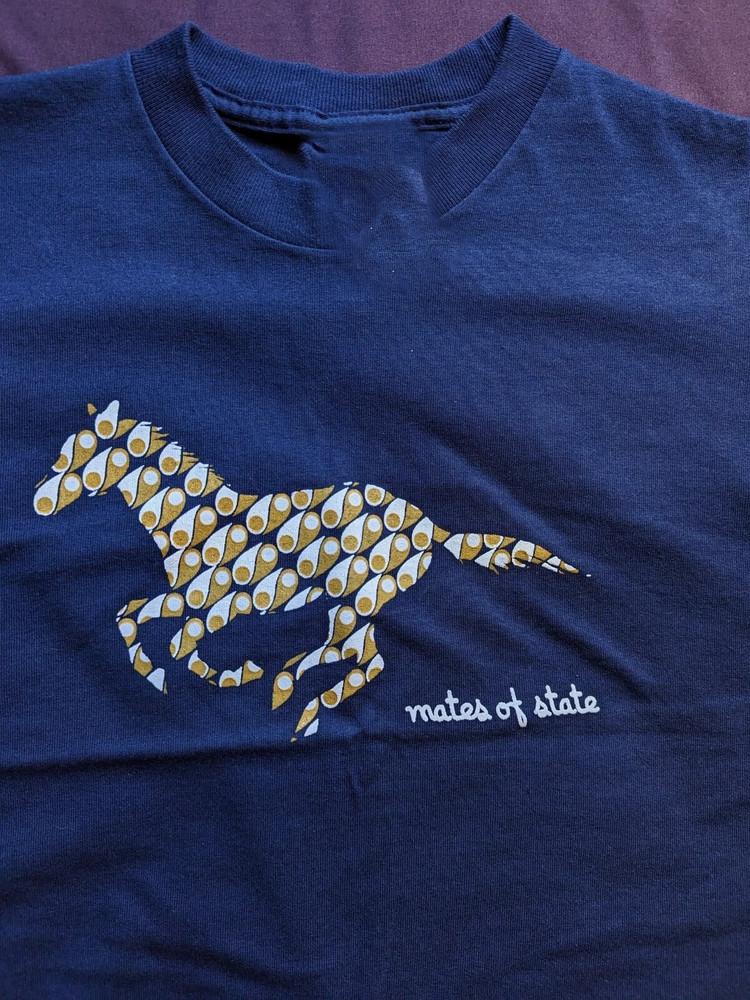 MATES OF STATE Vintage 2000s Band Blue Royal All Size S-5Xl OM2037 Unisex T-Shirt
