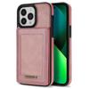 N.BEKUS For iPhone 16 Pro Max Card Slots Case RFID Blocking Leather+TPU Kickstand Phone Cover