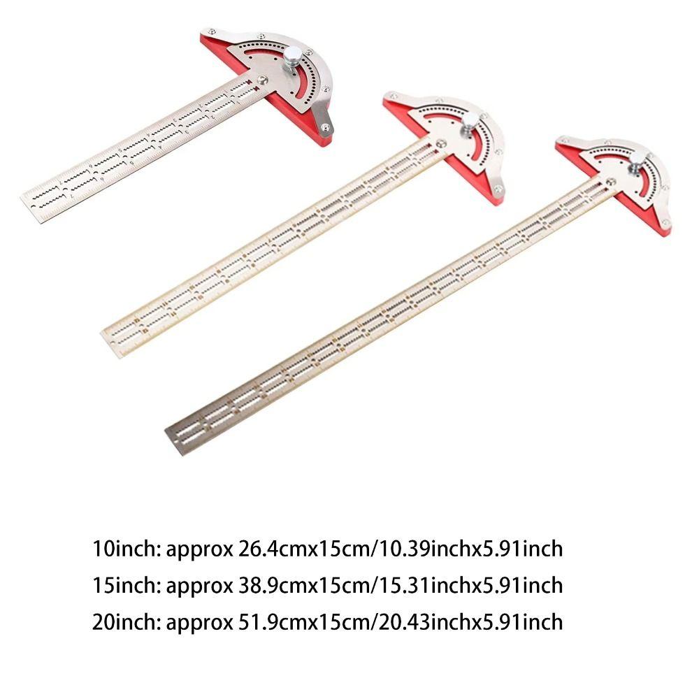 0-70° Регулируемый угломер T-типа Цифровой угломер Столярные линейки Столярные линейки
