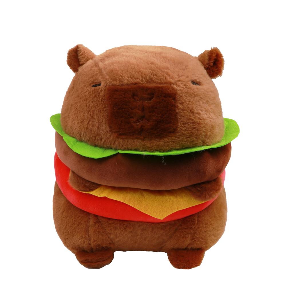 Kapibala Hamburger Плюшевая игрушка-кукла Кулон Летняя кукла Kapibala