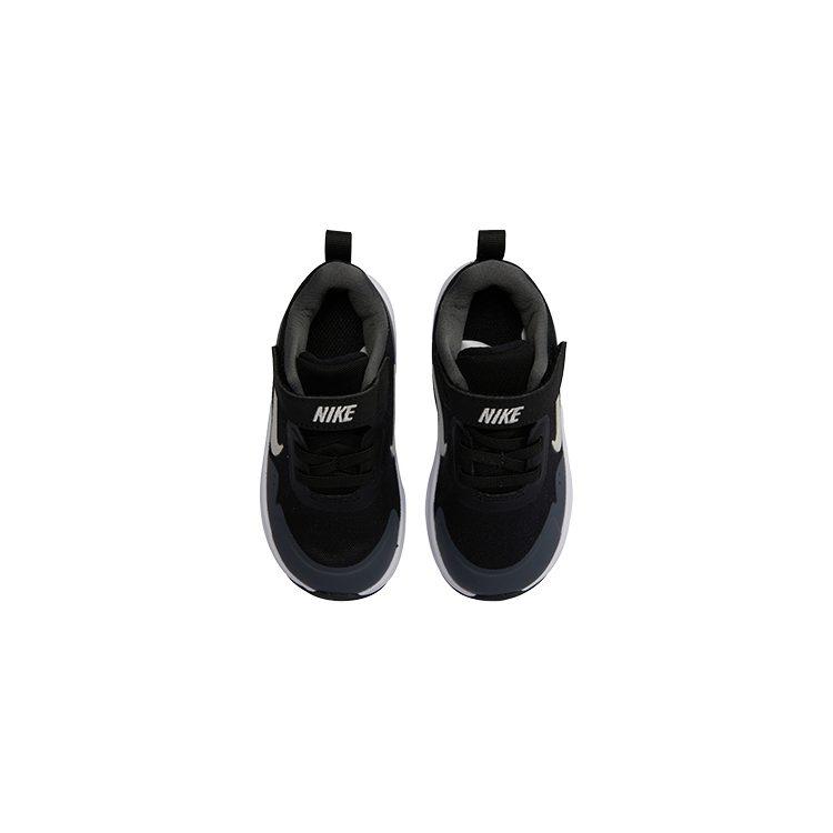 Nike Повседневные износостойкие низкие кроссовки для бега Черный Серый Белый для младенцев и малышей CJ3818-011