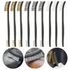 3pcs/9pcs 7 Inch Rust Paint Metal Cleaner Cleaning Welding Slag and Rust Mini Wire Brush Sets, Steel Nylon Brass Brush