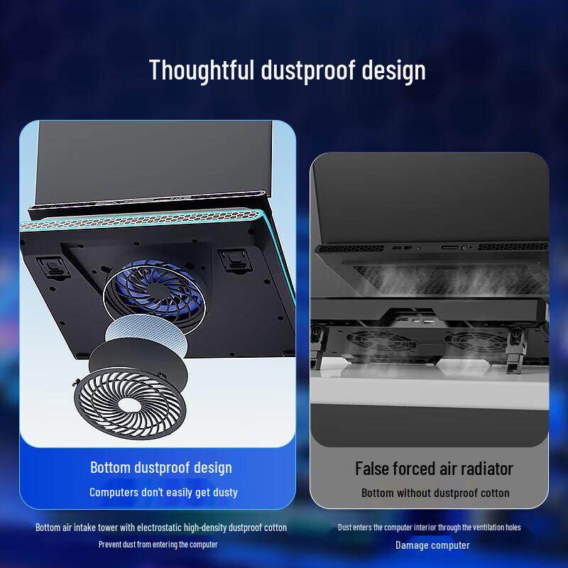 llano V12 Gaming Laptop Cooler Stand