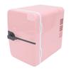 Mini Fridge for Home and Car Use 6L Portable Electric Cooler Warmer Refrigerator with Handle for