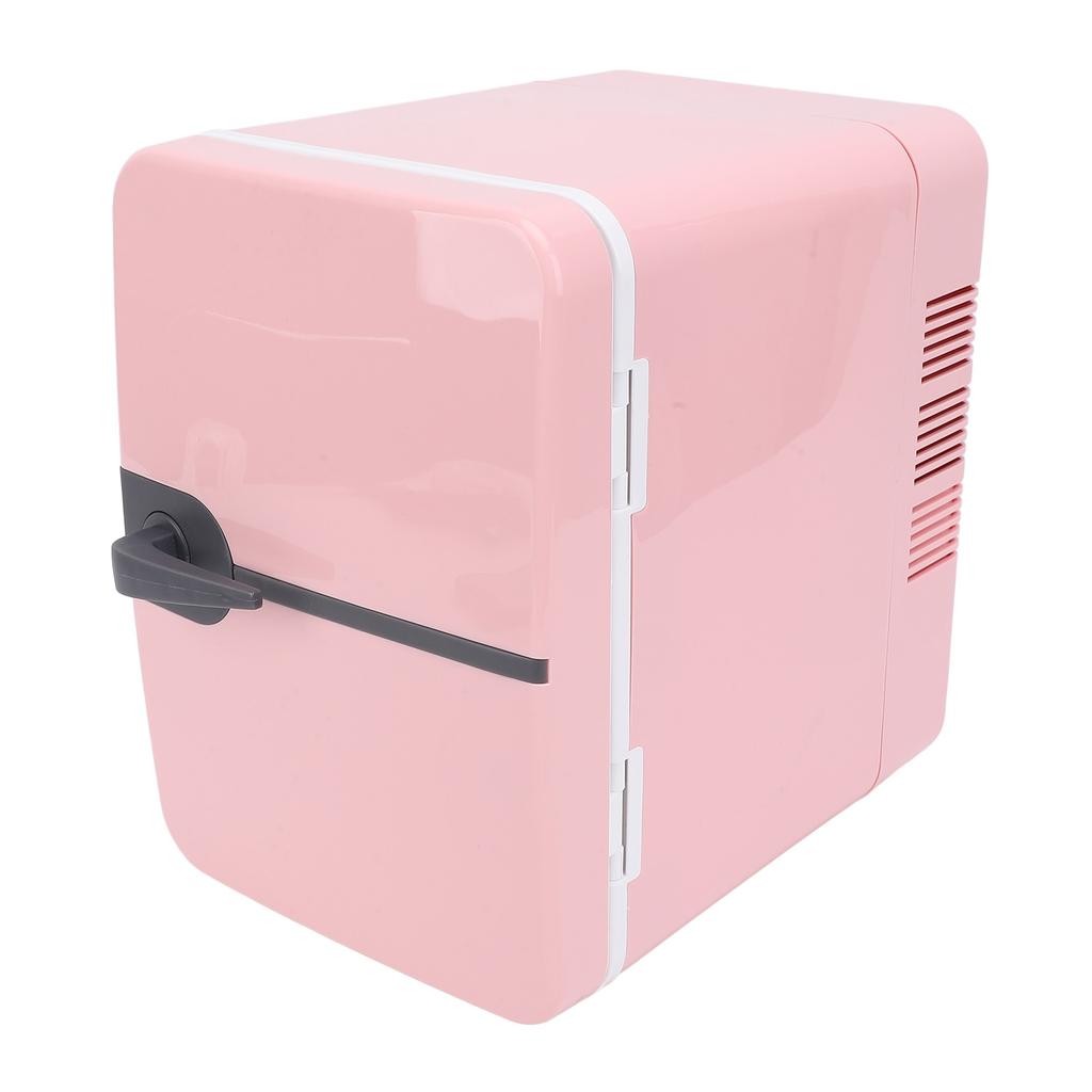 Mini Fridge for Home and Car Use 6L Portable Electric Cooler Warmer Refrigerator with Handle for