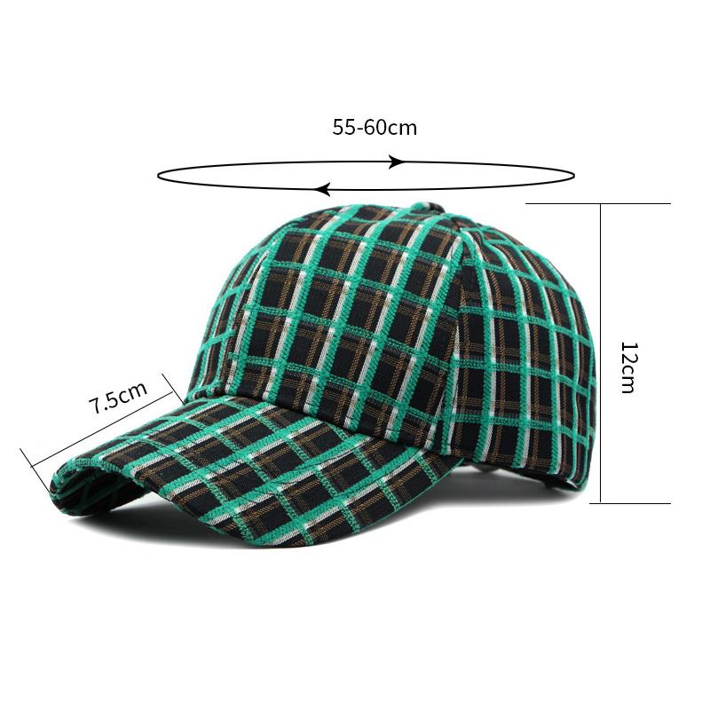 Клетчатая кепка, женская уличная солнцезащитная бейсболка, мужская шляпа Snapback, шляпы с солнцезащитным козырьком, шляпа для рыбалки, козырек