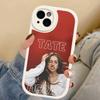 Tate M-McRae Singer For IPhone 16 15 14 13 12 11 Pro Max Plus Shockproof Leather Soft Phone Cover