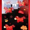 Red New Year Window Stickers Large Size Waterproof Glass Electrostatic Film Transparent Funny 2026 Horse Year Stickers