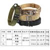 Heavy Duty Nylon Dog Collar With Handle Adjustable Leash Outdoor Walking Training Medium Large Dogs