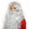 Funny Fake White Santa Claus Beard/Wig Christmas Fancy Cosplay Costume Props Accessories For Teens Adults