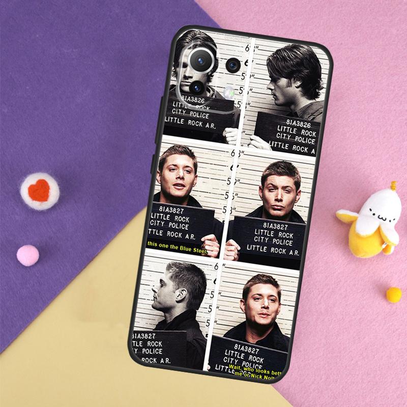 Supernatural SPN Dean Sam Case For Xiaomi 13T 11T 12T 14T Pro 13 14 15 Ultra POCO X7 Pro X3 X5 X6 F5 F6 M6 Pro Cover