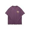 X Xlarge Co-Branded Badfive Short-Sleeve Cultural Shirt Men Tops Jam-Purple AHSP947-1