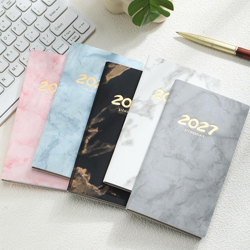 with Calendar 2027 Agenda Book A6 Notebooks High Quality To Do List English Notepad Students