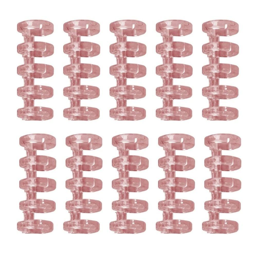 10 шт. А4 А5 А6 Кольца для блокнота, гребни для переплета для скрапбукинга, фотоальбома