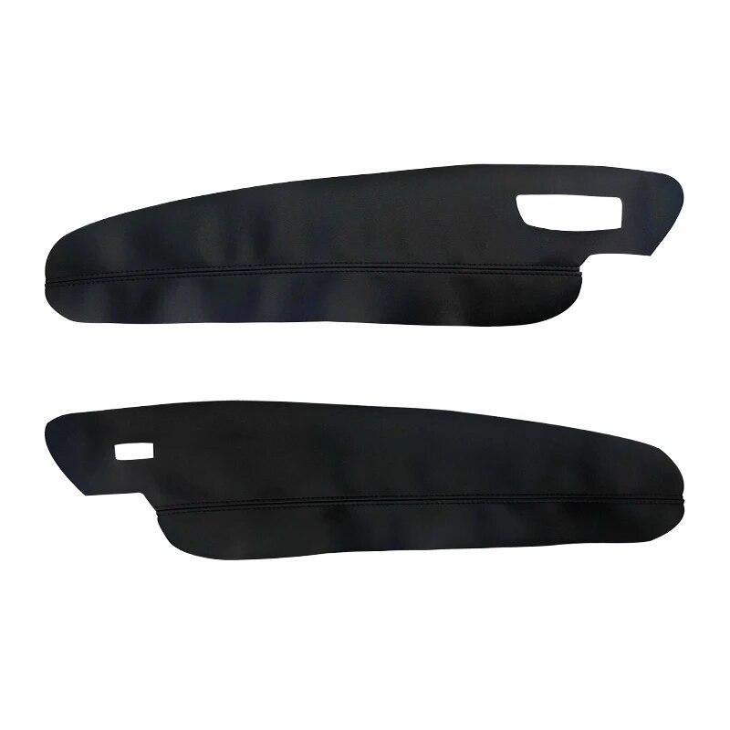 Кожаный чехол на подлокотник только для 3-дверного автомобиля для VW Golf 7 MK7 VII 2014 2015 2016 2017 2018, накладка на подлокотник внутренней двери автомобиля, накладка