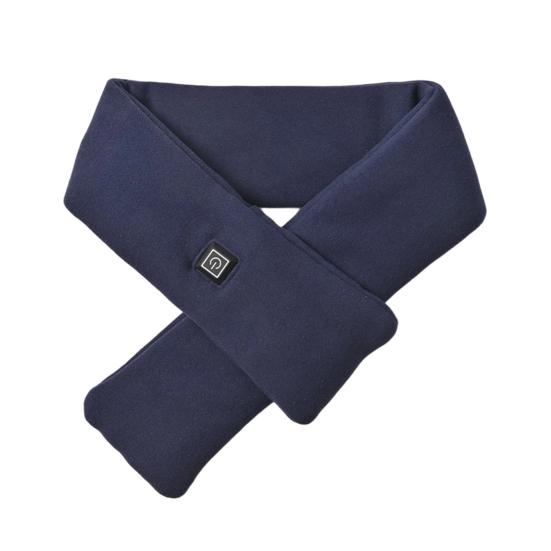 Heated Scarf Waterproof Fabric Fast Heating Electric Heated Scarf Rechargeable 3 Temp Settings Winter Scarf