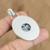 Gift For Women Jewelry Pendant 925 Sterling Silver Natural Hornblende Gemstone