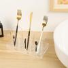 Acrylic Cutlery Storage Organizer Tableware Box Flatware Caddy Silverware for