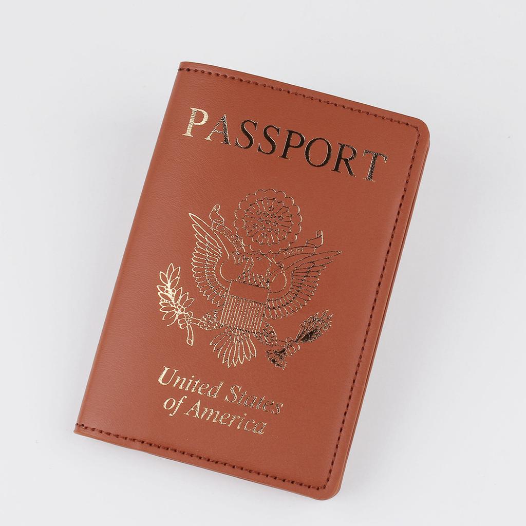 Passport Holder ID Credit Card Ticket Holder Document Organizer for Men Women Unisex Travel Passport Cover Case Portable