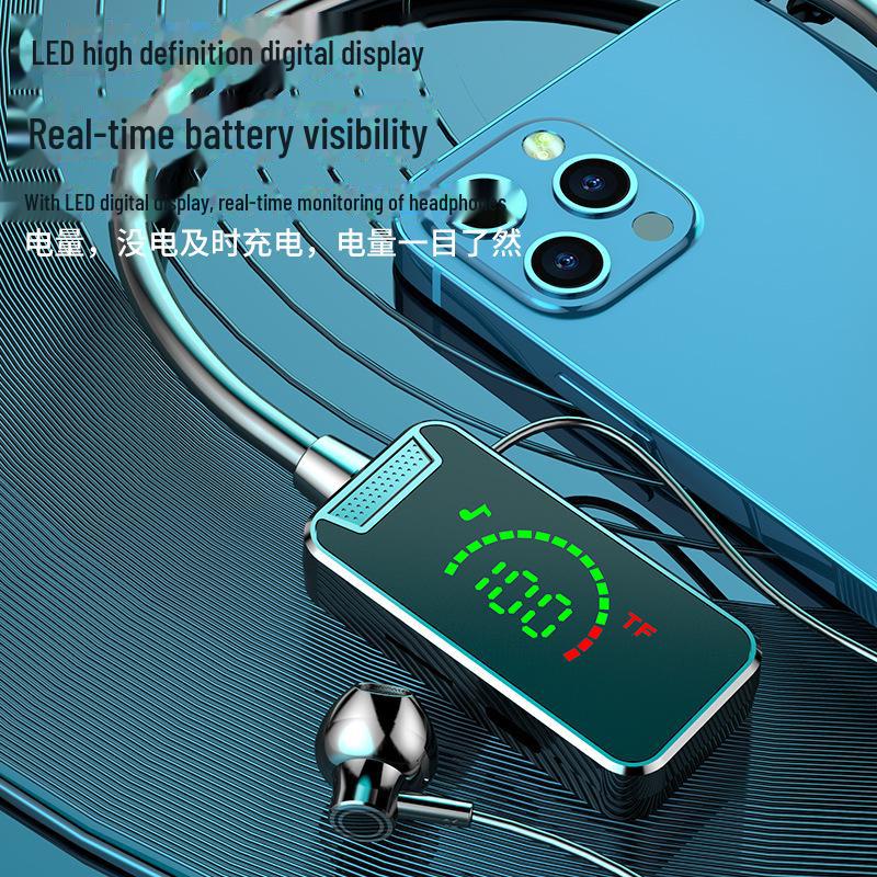 Bluetooth наушники-ожерелье для караоке, стриминга и игр