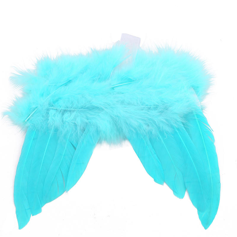 1 шт./10 шт. Милые белые перьевые крылья Реквизит для вечеринки и фотосессии Винтажный Праздничный Свадебный Рождественский Декоративный Подвесной Аксессуар