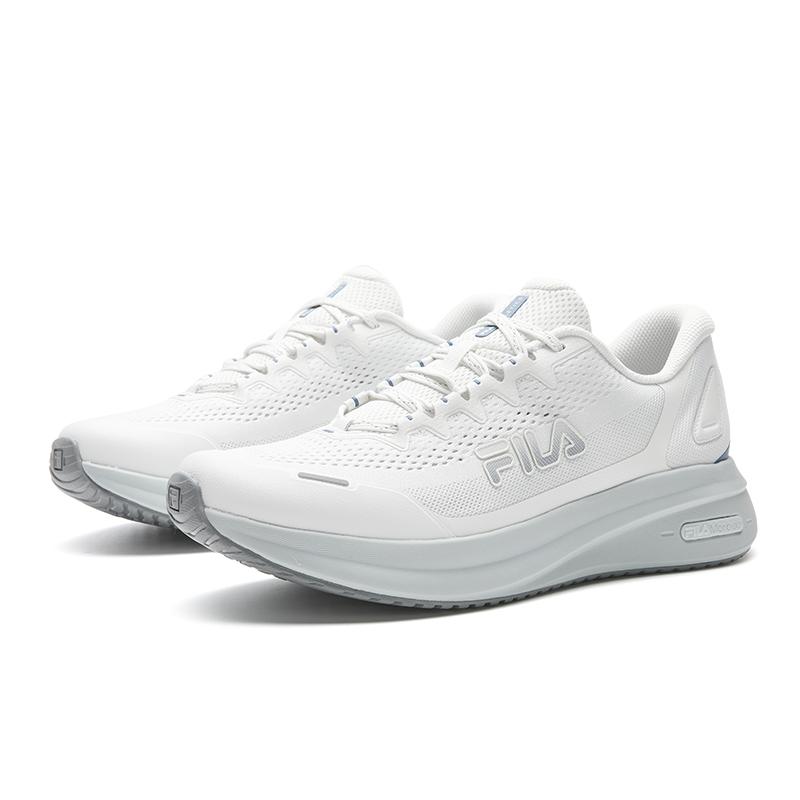 Fila Nuvole 4 Run Комфортная Амортизация Дышащие Легкие Упругие Беговые Кроссовки Мужские Сникеры Белый Синий A12M621103FBD